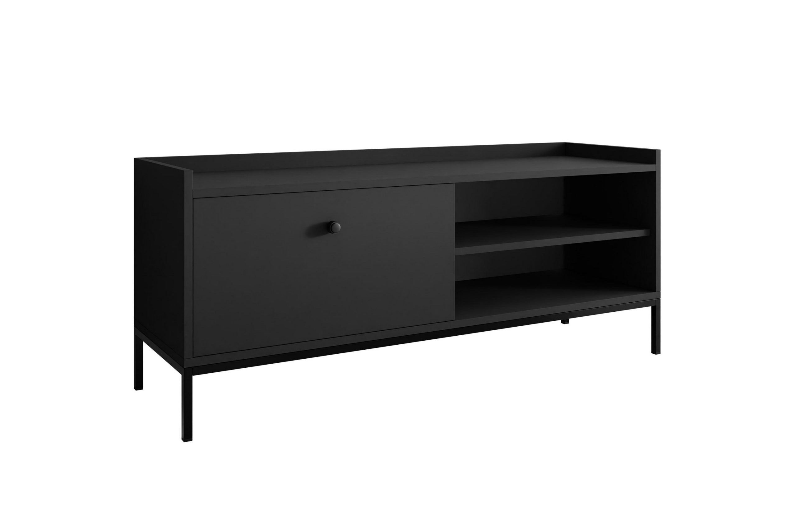 Tv-taso Mariestad 140 cm - Musta