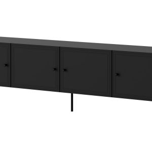 Tv-taso Laholm 201 cm - Musta