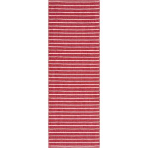 Muovimatto Music 70x450 cm Suorakulmainen - Punainen