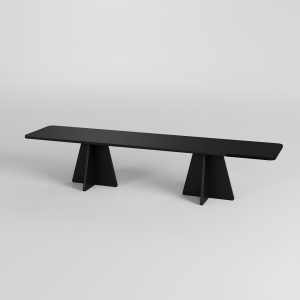 Munne Tv-taso 180 cm - Musta