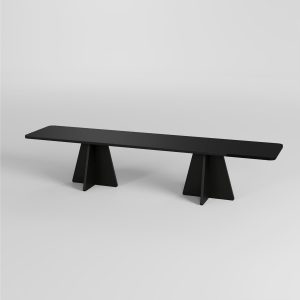 Munne Tv-taso 180 cm - Musta