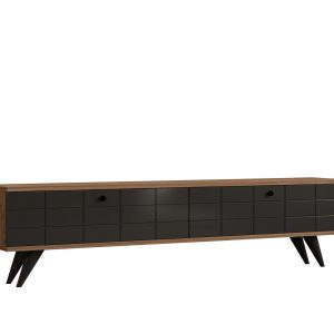 Alberi Tv-taso 160 cm - Ruskea/Antrasiitti