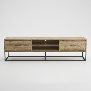 Elspet Tv-taso 140 cm - Ruskea