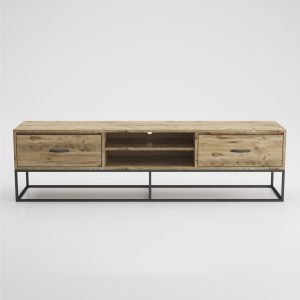 Elspet Tv-taso 140 cm - Ruskea