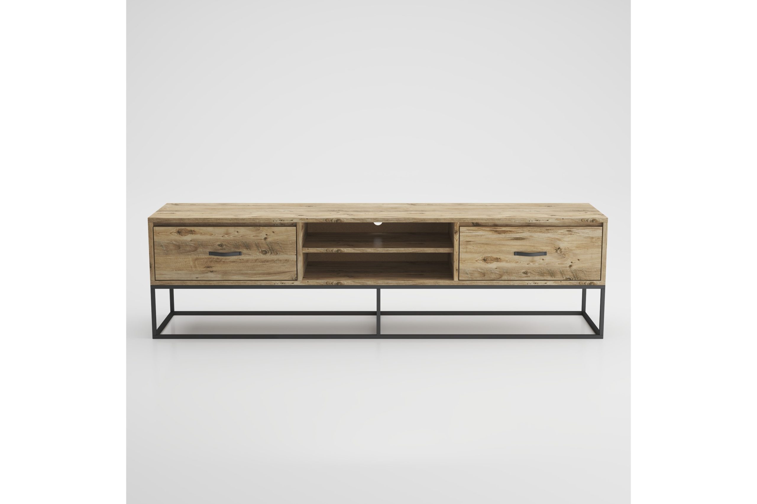 Elspet Tv-taso 140 cm - Ruskea