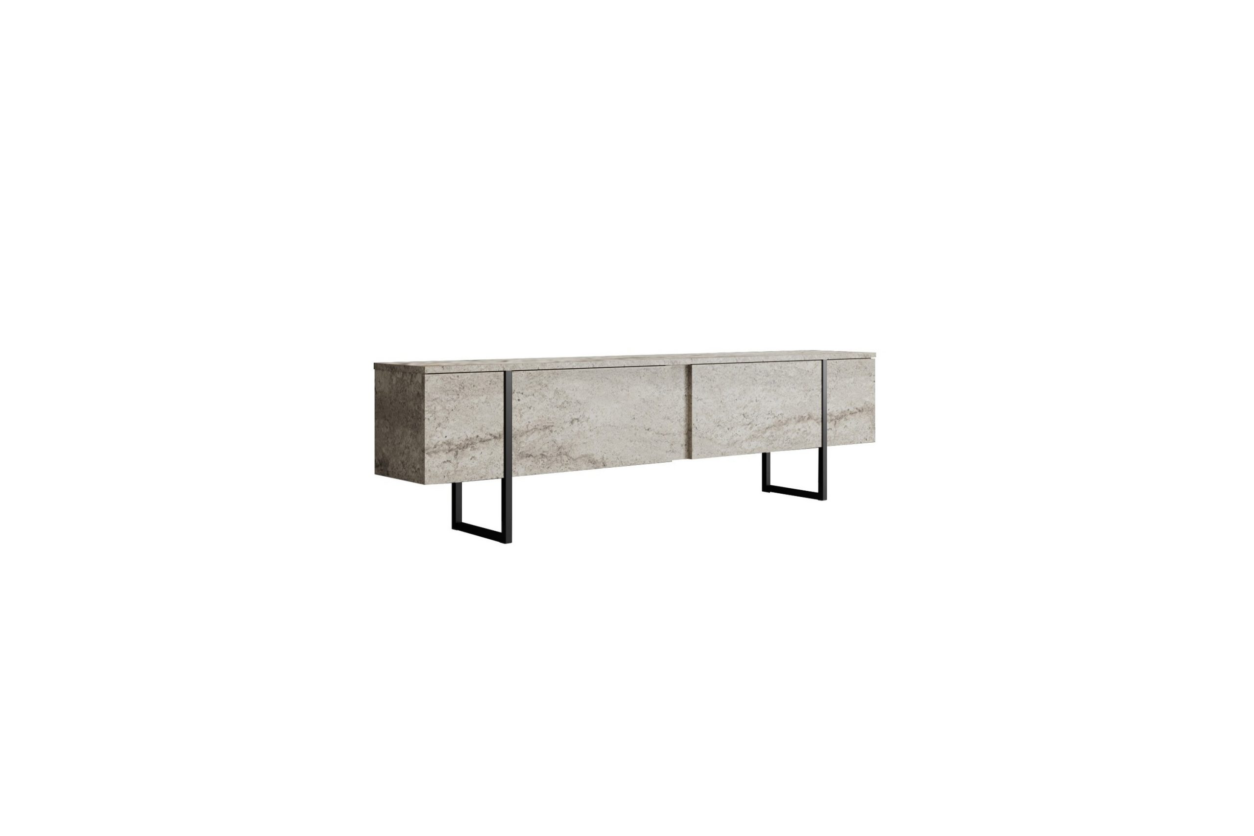 Luxe Tv-taso 180 cm - Beige/Musta