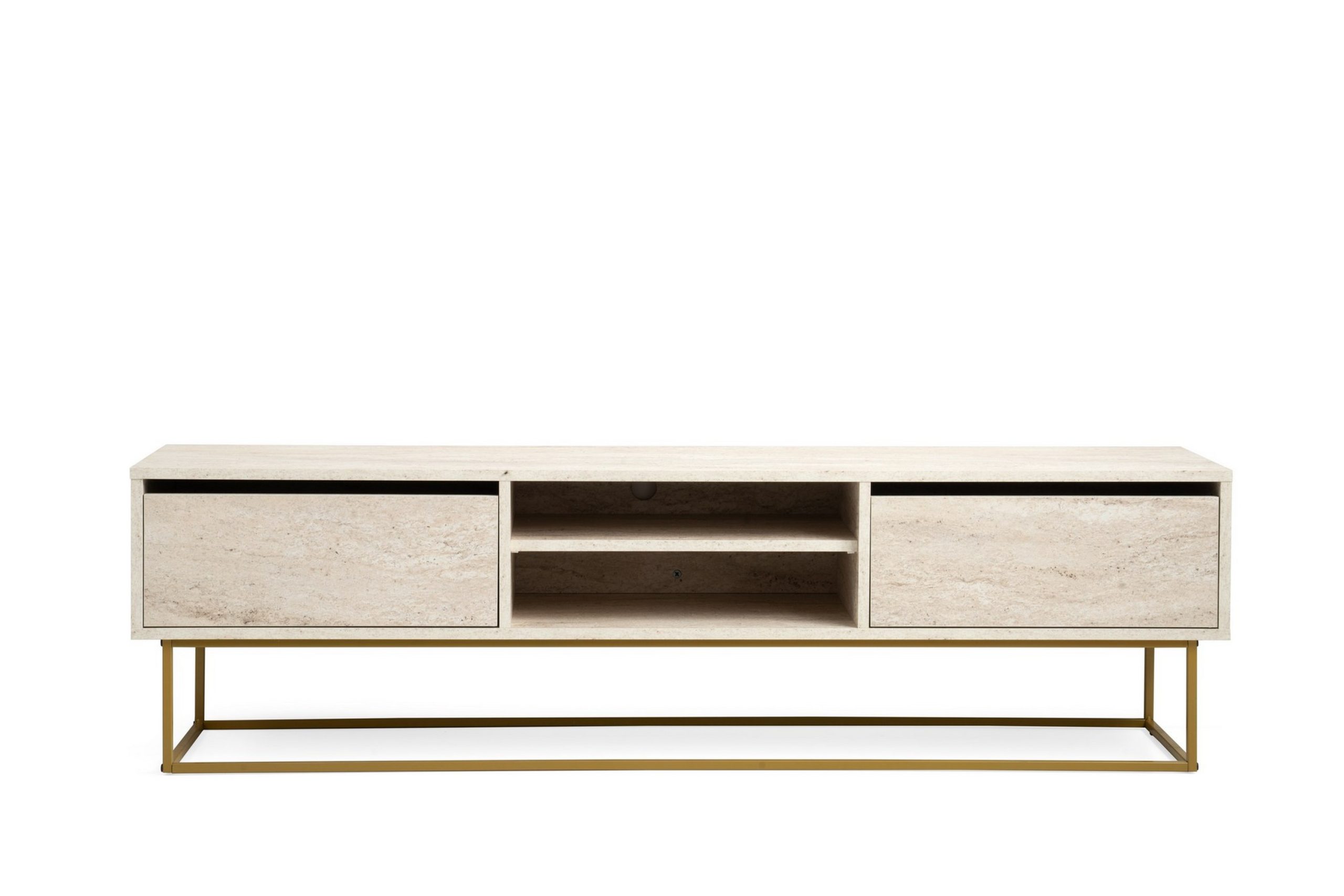 Escape Tv-taso 180 cm - Kulta/Marmori