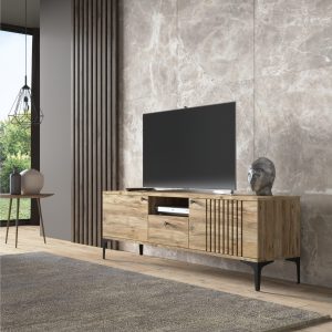 Elspet Tv-taso 150 cm - Ruskea