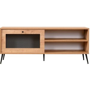 Hilal Tv-taso 138 cm - Tammi/Musta
