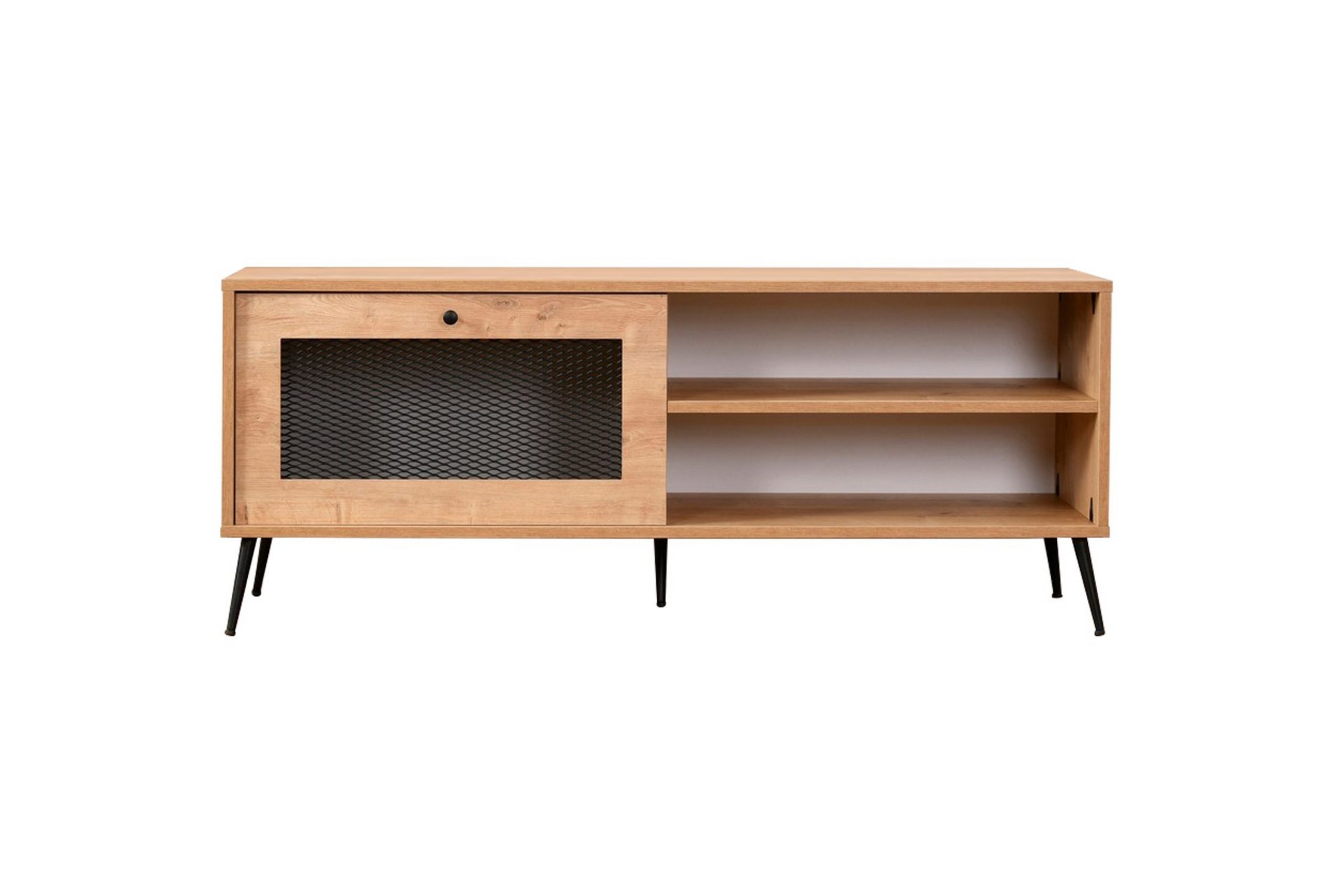 Hilal Tv-taso 138 cm - Tammi/Musta