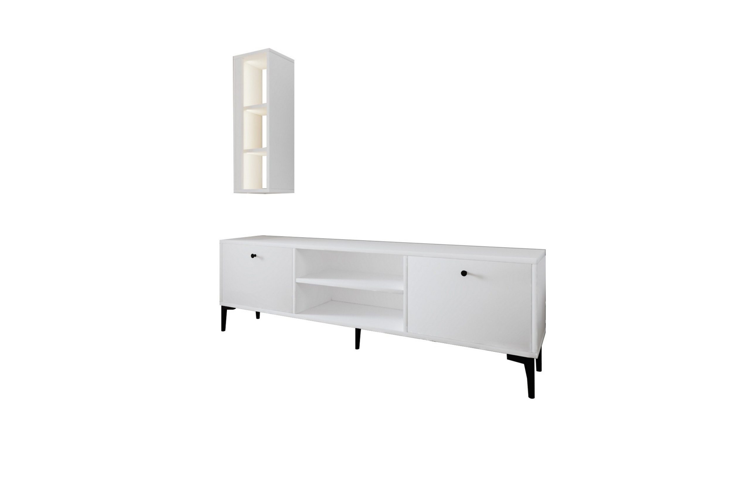 Bien Tv-taso 150 cm - Valkoinen