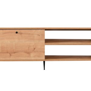 Zevait Tv-taso 138 cm - Tammi/Musta