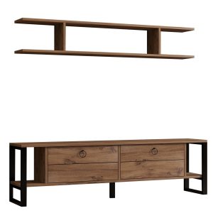 Leluard Tv-taso 160 cm - Ruskea