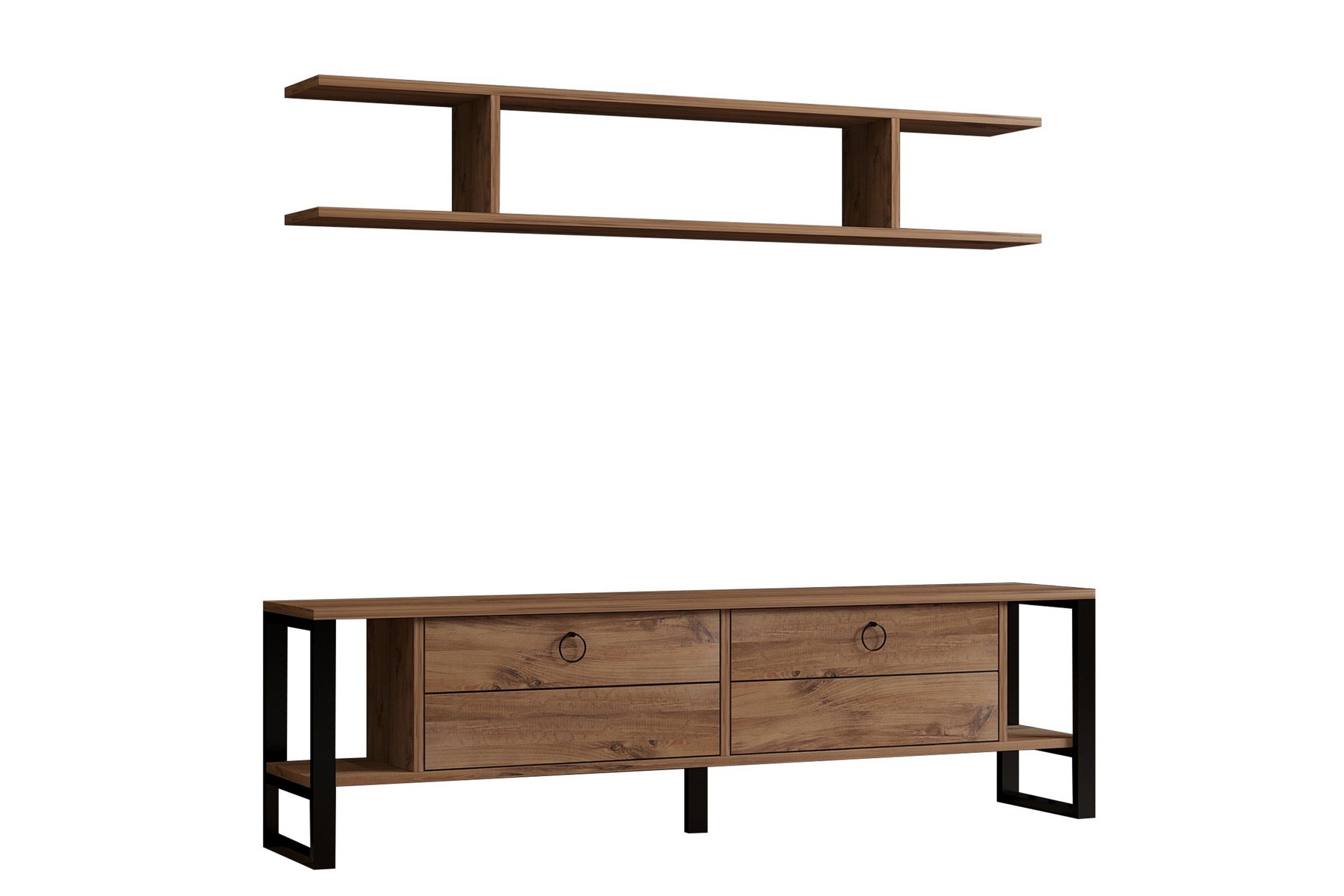 Leluard Tv-taso 160 cm - Ruskea