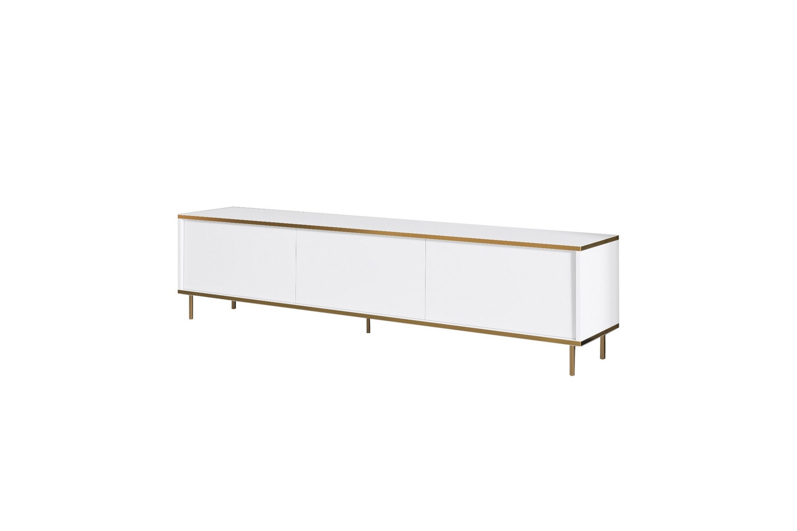 Imaj Tv-taso 180 cm - Valkoinen/Kulta