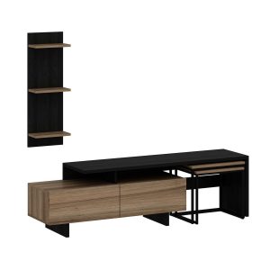 Veradia Tv-taso 180 cm - Musta
