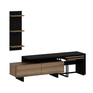 Veradia Tv-taso 180 cm - Musta