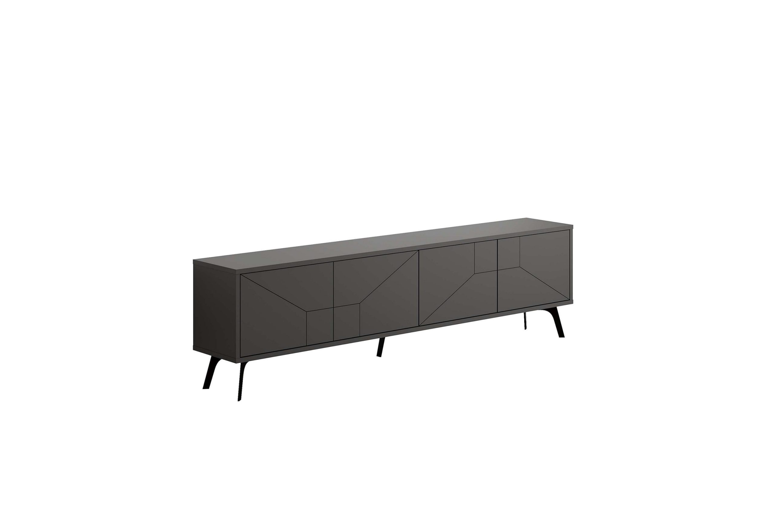 Dune Tv-taso 180 cm - Antrasiitti