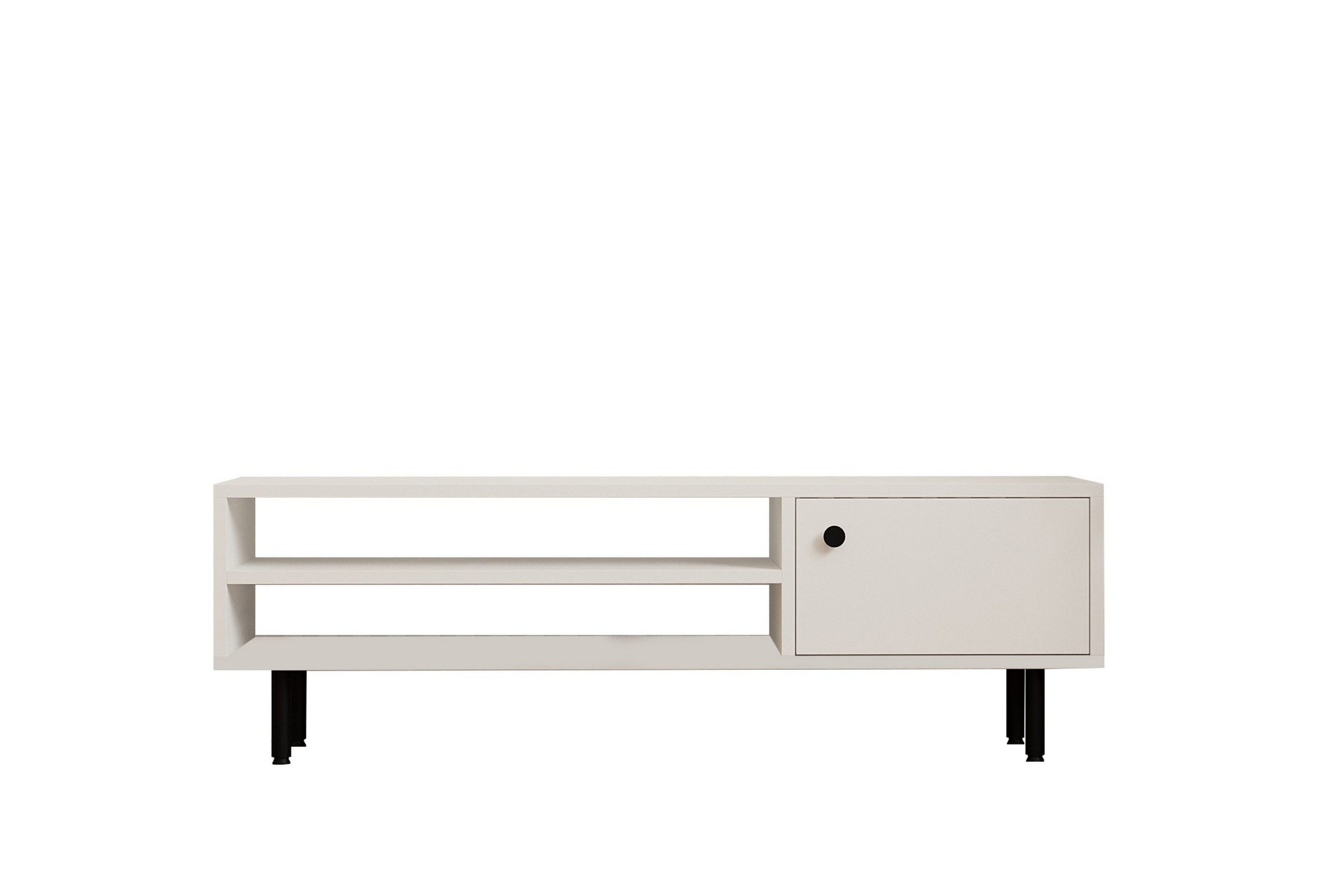 Aegonfort Tv-taso 120 cm - Valkoinen