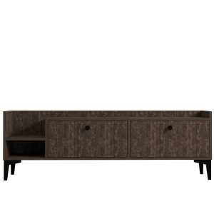 Han Tv-taso 150 cm - Tummanruskea