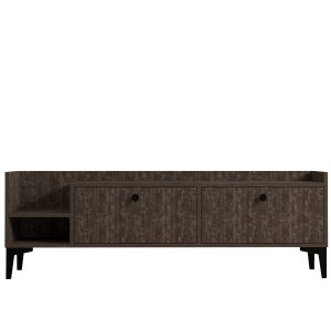 Han Tv-taso 150 cm - Tummanruskea