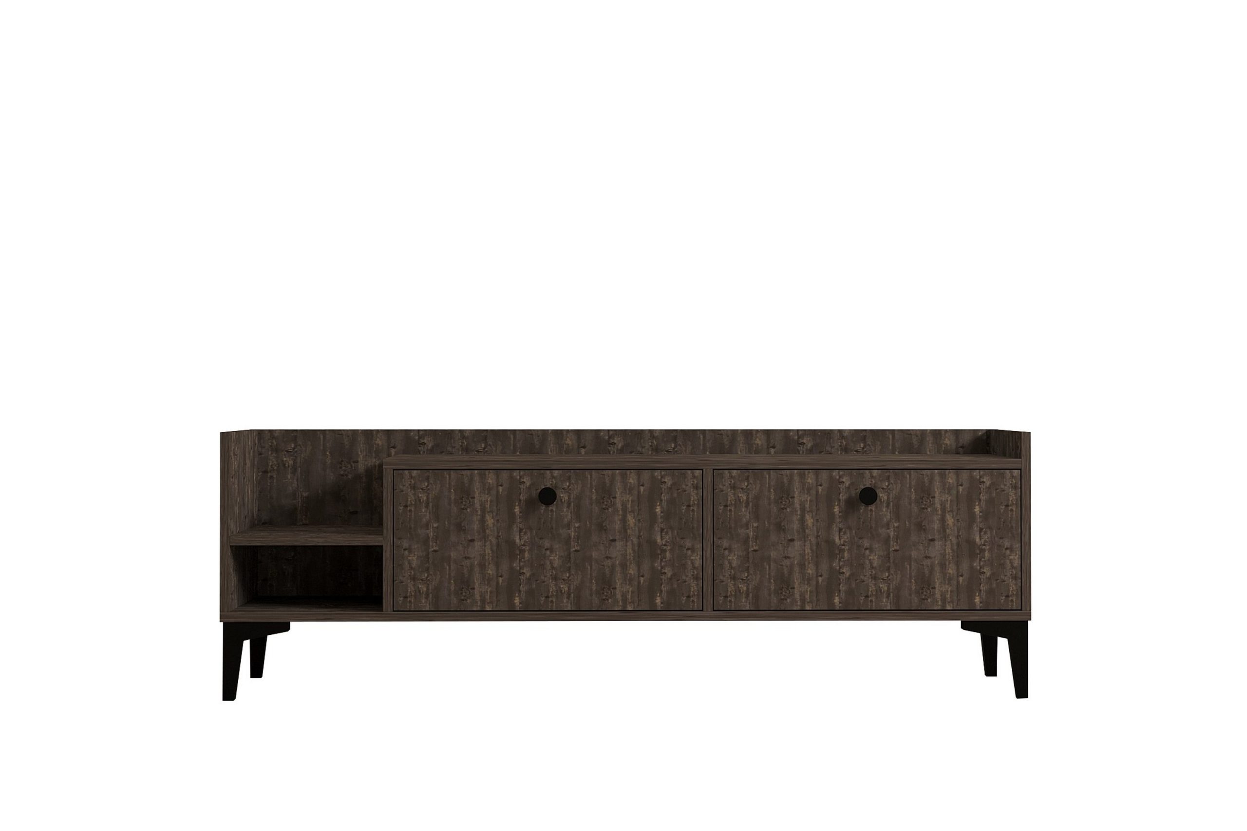 Han Tv-taso 150 cm - Tummanruskea