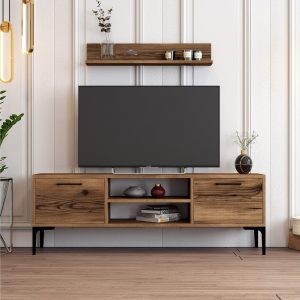 Holter Tv-taso 140 cm - Pähkinäpuu