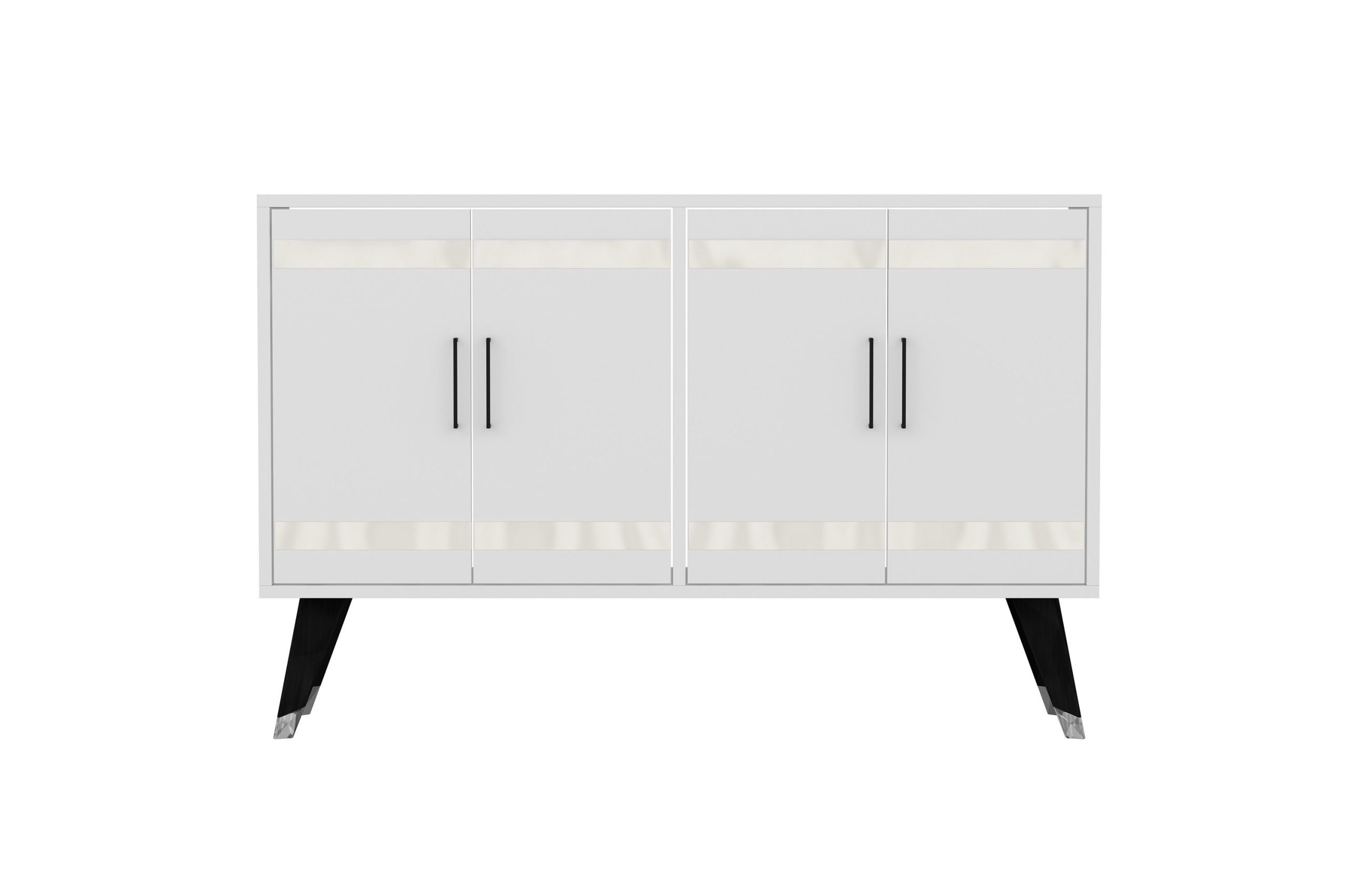 lda Tv-taso 120 cm - Valkoinen