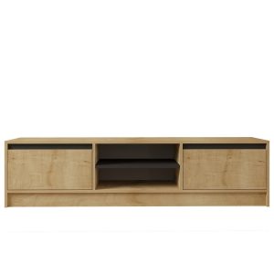 Pelen Tv-taso 180 cm - Ruskea/Tammi/Antrasiitti