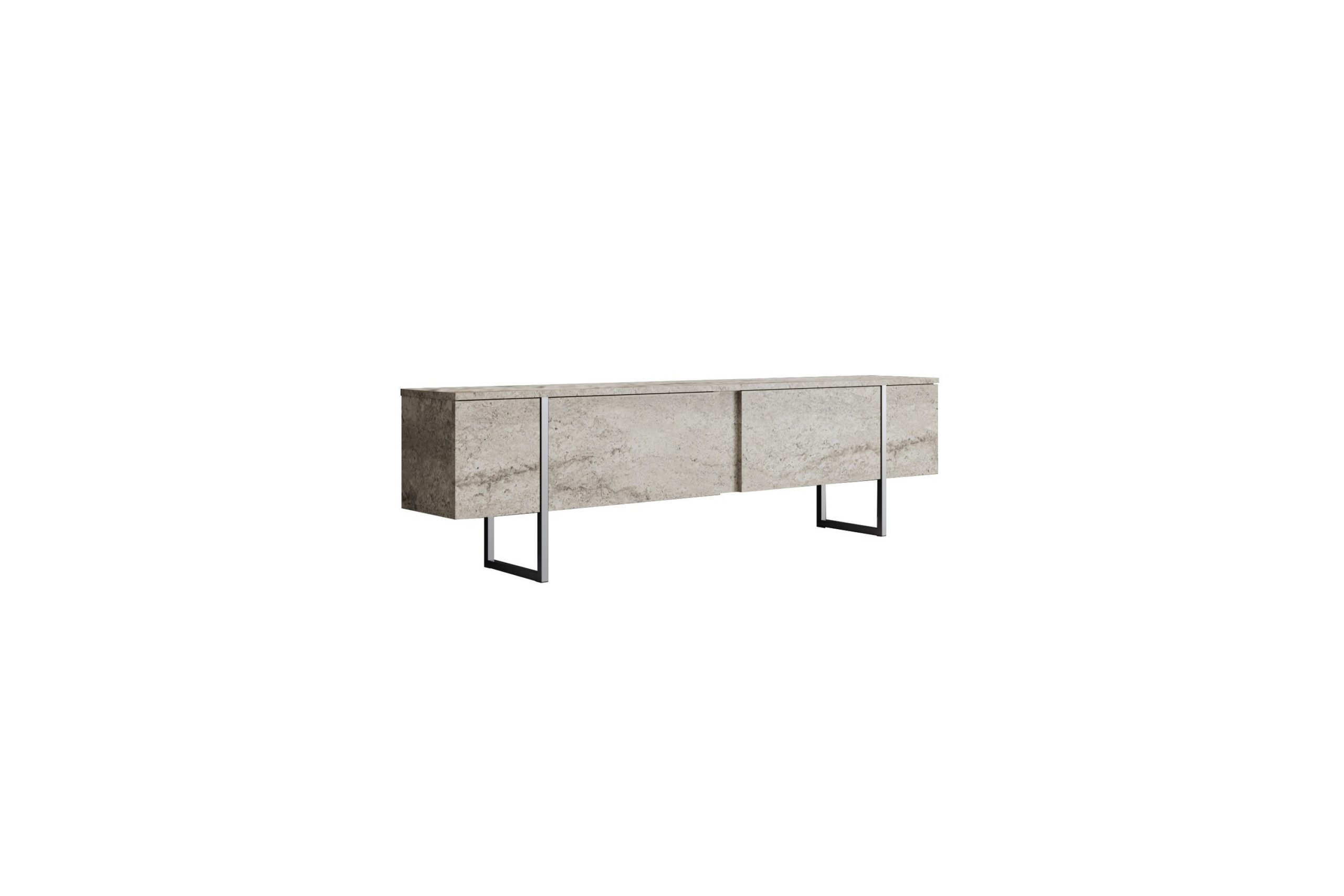 Luxe Tv-taso 180 cm - Beige/Hopea