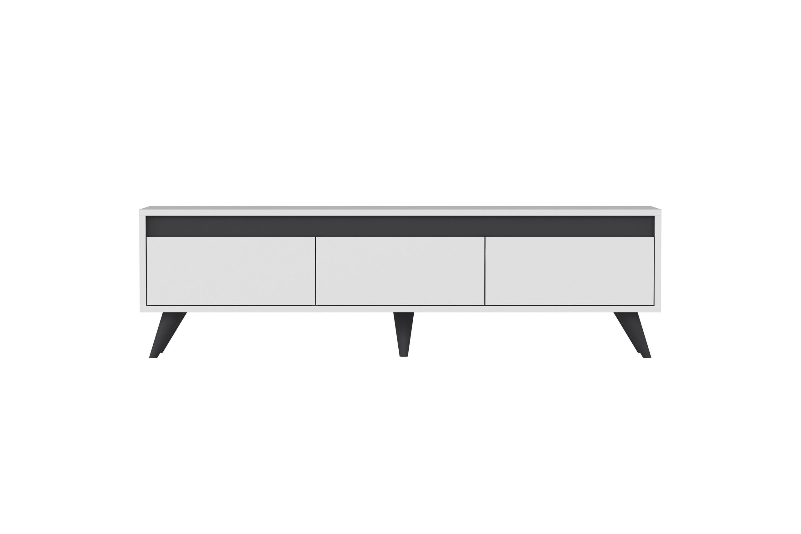 Hume Tv-taso 150 cm - Valkoinen