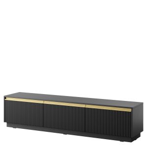 TV-taso Vitlanda 182 cm - Musta