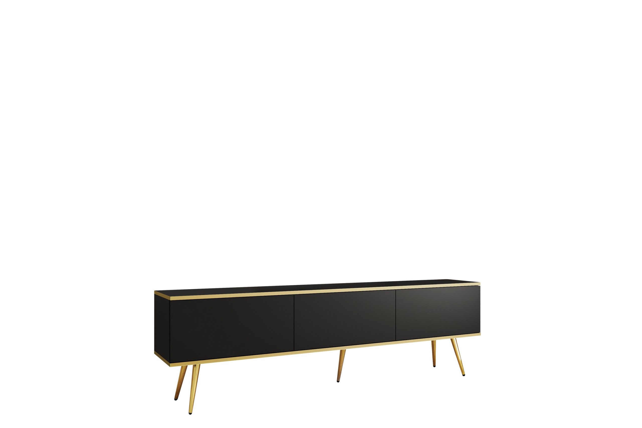 TV-taso Edson 175 cm - Musta