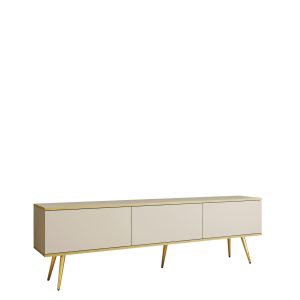 Edson Tv-taso 175 cm - Beige/Kulta