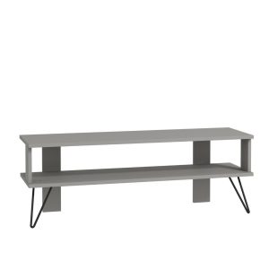 Greger TV-taso 120 cm - Harmaa