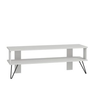 Greger TV-taso 120 cm - Valkoinen