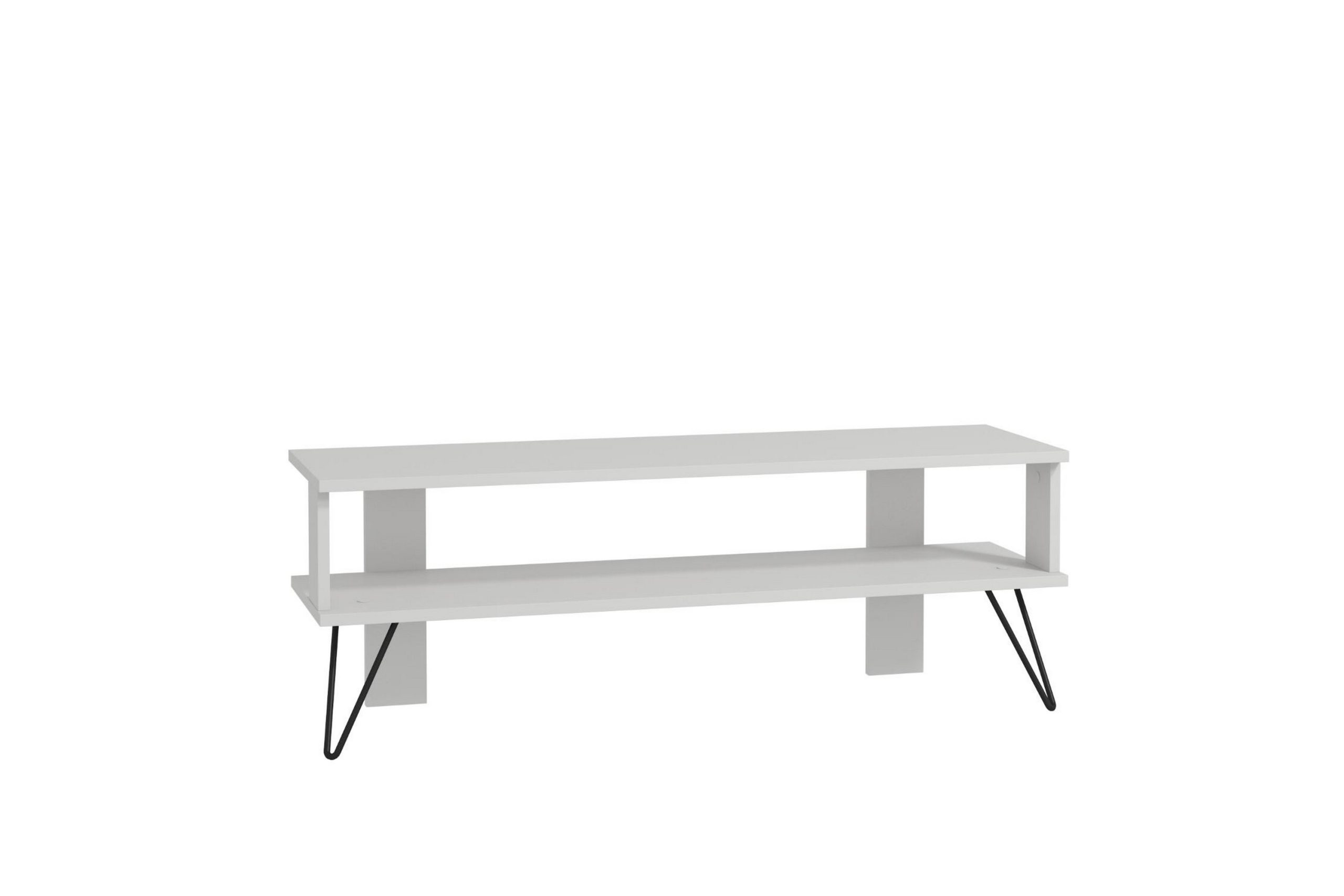 Greger TV-taso 120 cm - Valkoinen