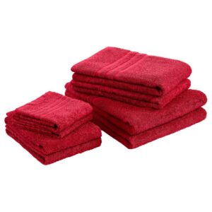 Frotee Perus 30 x 50 cm Punainen - Punainen