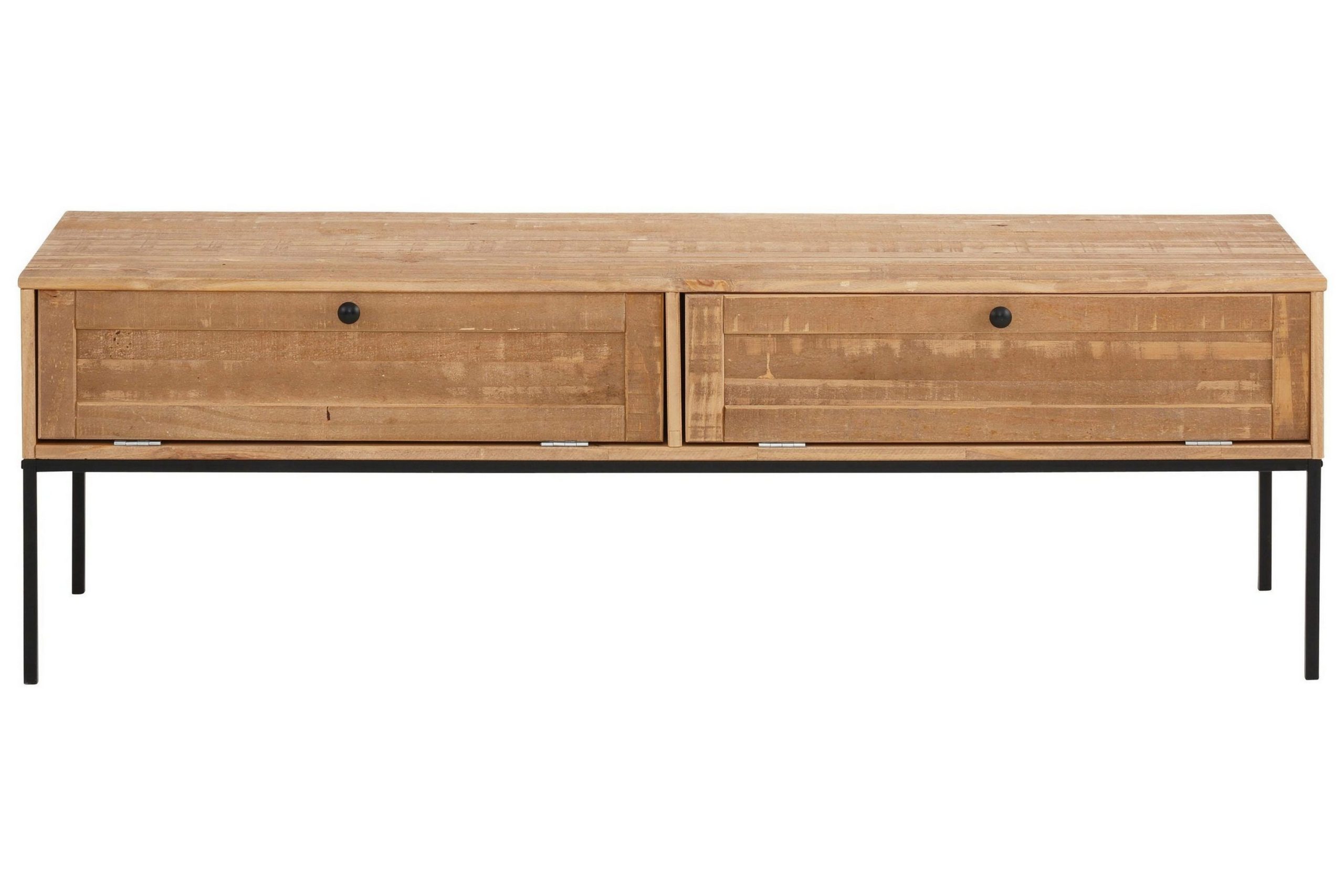 TV-taso Franja 140 cm - Luonnonväri/Musta