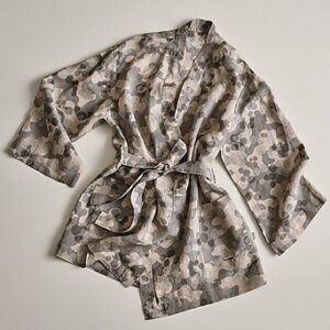 CARA lyhyt kimono pellavasta