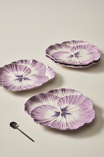 FLORA lautaset, halkaisija 27 cm, 4/pakk.