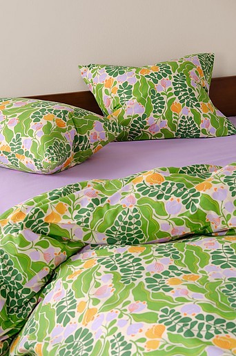 FLORIAN 2-pack tyynyliina 50x60 cm orgaaninen