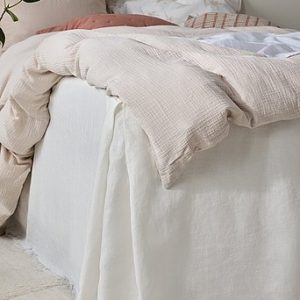 FRINNY reunusverho pellavasta korkeus 60 cm