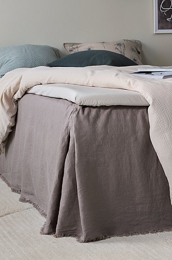 FRINNY reunusverho pellavasta korkeus 60 cm