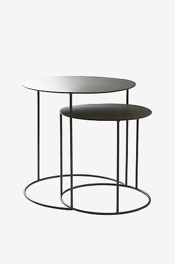 GRENOBLE sivupöytä ø 40 cm, ø 50 cm, 2/pakk.