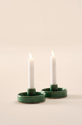HALVAR kruunukynttilät LED, 2/pakk.