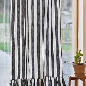IRIS verho röyhelöllä 1 pala