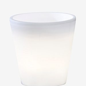 Kukkaruukku Assisi pieni, LED, 28 cm