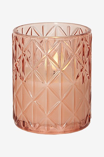 LED-kynttilä Flamme Romb 12,5 cm.