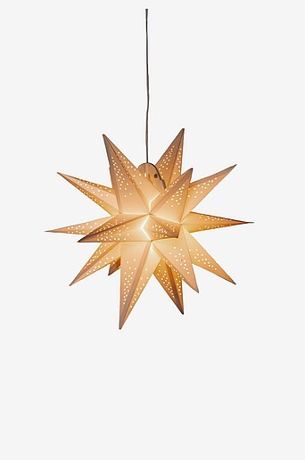 3-D paperitähti LED, korkeus 45 cm